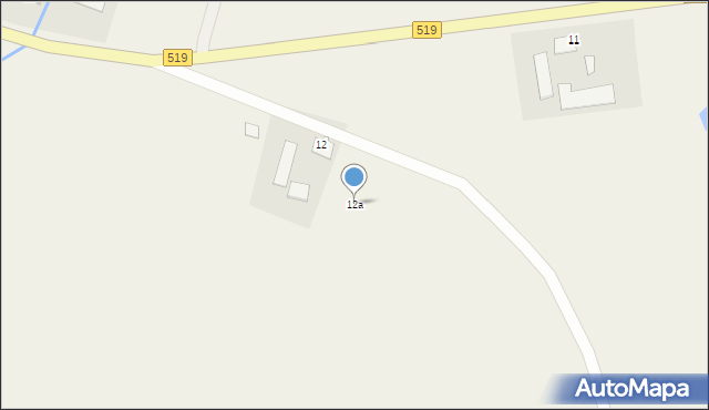 Wilamowo, Wilamowo, 12a, mapa Wilamowo