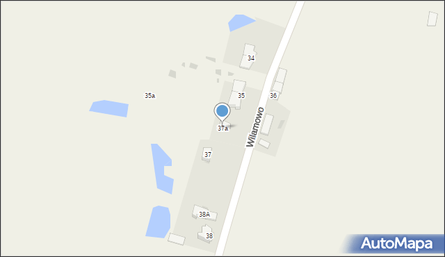 Wilamowo, Wilamowo, 37a, mapa Wilamowo