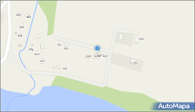 Wilamowo, Wilamowo, 41ea, mapa Wilamowo