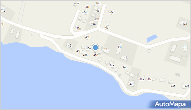 Wilamowo, Wilamowo, 45A, mapa Wilamowo