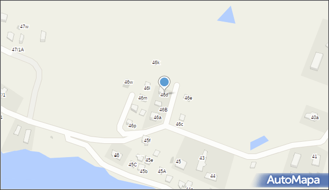 Wilamowo, Wilamowo, 46d, mapa Wilamowo