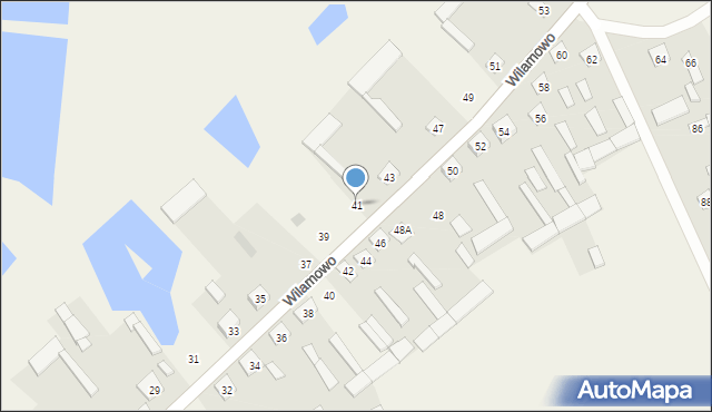 Wilamowo, Wilamowo, 41, mapa Wilamowo