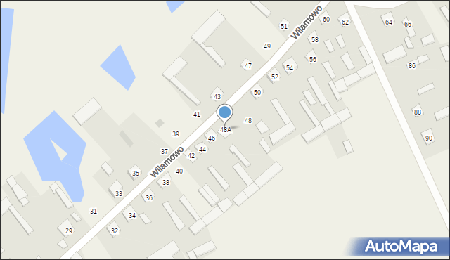 Wilamowo, Wilamowo, 48A, mapa Wilamowo