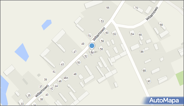 Wilamowo, Wilamowo, 54, mapa Wilamowo