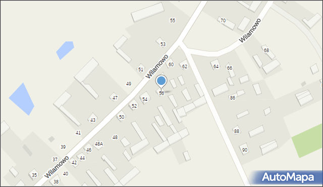 Wilamowo, Wilamowo, 56, mapa Wilamowo