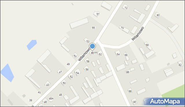 Wilamowo, Wilamowo, 60, mapa Wilamowo