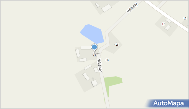 Wilamy, Wilamy, 35, mapa Wilamy