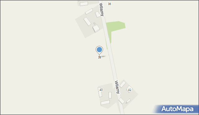 Wilamy, Wilamy, 38, mapa Wilamy