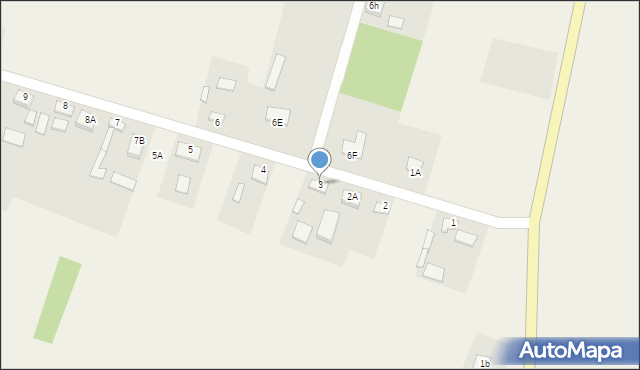 Wilanów, Wilanów, 3, mapa Wilanów