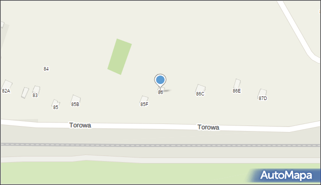 Wilanów, Wilanów, 86, mapa Wilanów