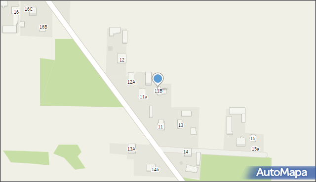 Wilchta, Wilchta, 11B, mapa Wilchta