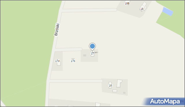 Wilcze Błota, Wilcze Błota, 17, mapa Wilcze Błota