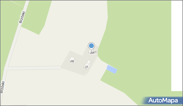 Wilcze Błota, Wilcze Błota, 18A, mapa Wilcze Błota