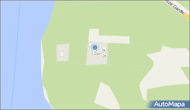 Wilcze Gardło, Wilcze Gardło, 2c, mapa Wilcze Gardło