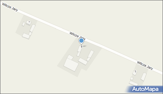 Wilcze Jary, Wilcze Jary, 6, mapa Wilcze Jary