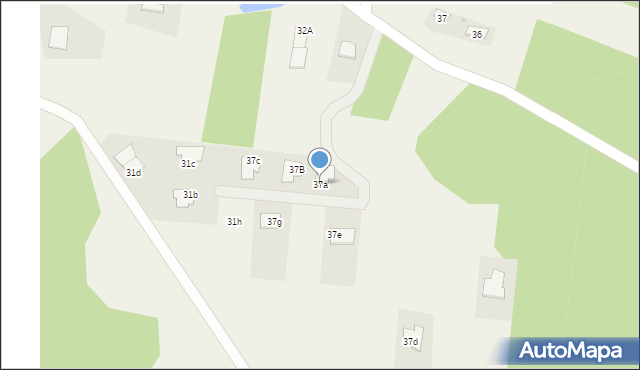 Wilczeniec Fabiański, Wilczeniec Fabiański, 37a, mapa Wilczeniec Fabiański