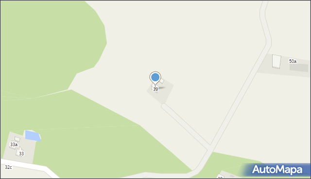 Wilczeniec Fabiański, Wilczeniec Fabiański, 39, mapa Wilczeniec Fabiański