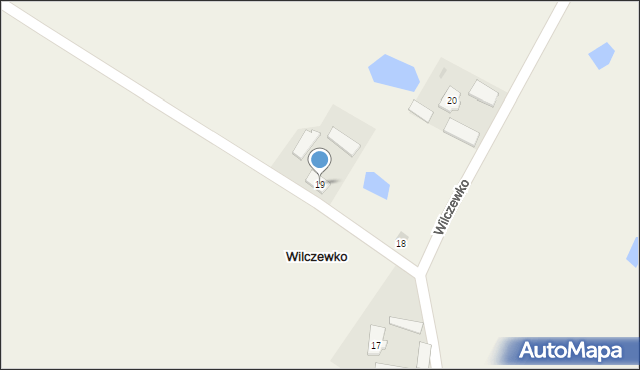 Wilczewko, Wilczewko, 19, mapa Wilczewko
