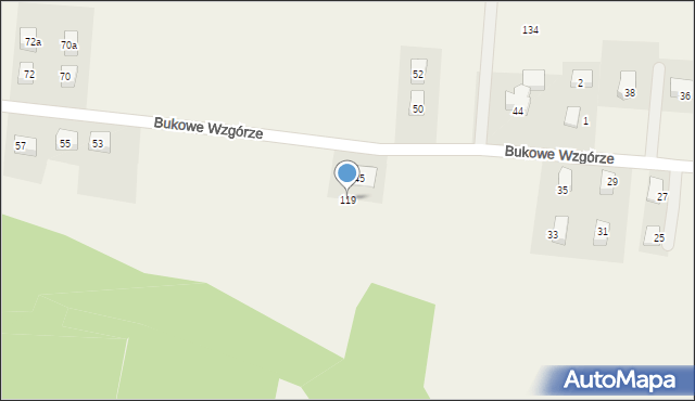 Wilczkowice, Wilczkowice, 119, mapa Wilczkowice