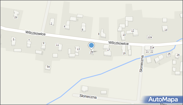 Wilczkowice, Wilczkowice, 15, mapa Wilczkowice