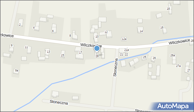 Wilczkowice, Wilczkowice, 19, mapa Wilczkowice