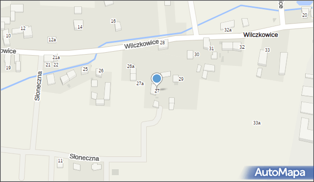 Wilczkowice, Wilczkowice, 27, mapa Wilczkowice