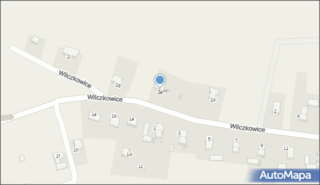 Wilczkowice, Wilczkowice, 2e, mapa Wilczkowice