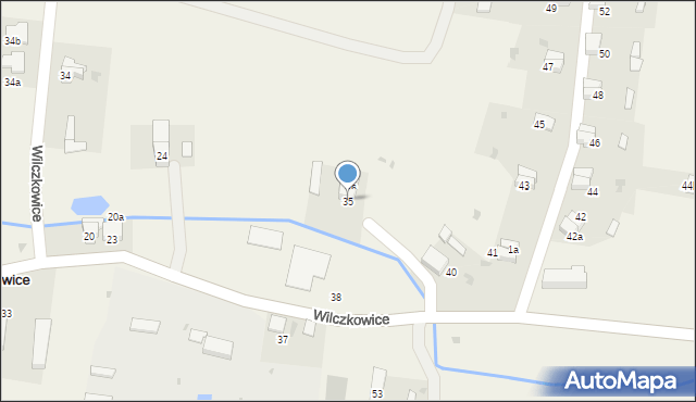 Wilczkowice, Wilczkowice, 35, mapa Wilczkowice