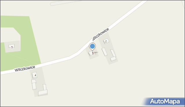 Wilczkowice, Wilczkowice, 3, mapa Wilczkowice