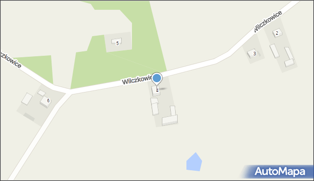 Wilczkowice, Wilczkowice, 4, mapa Wilczkowice