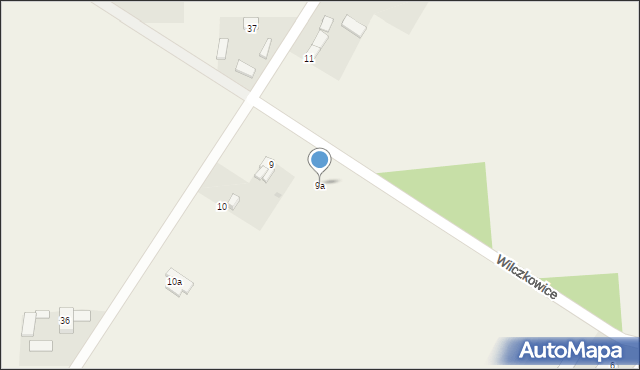 Wilczkowice, Wilczkowice, 9a, mapa Wilczkowice