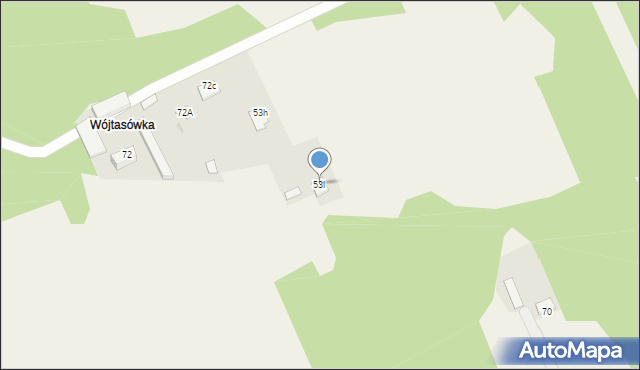 Wilczkowice Dolne, Wilczkowice Dolne, 53l, mapa Wilczkowice Dolne