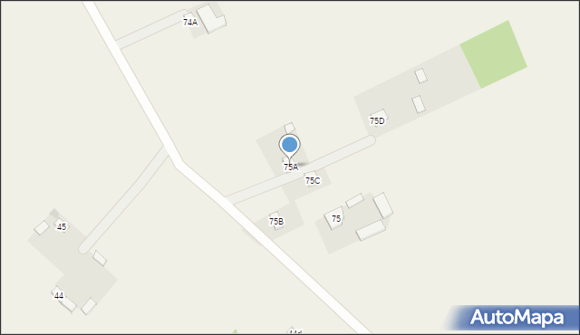 Wilczkowice Dolne, Wilczkowice Dolne, 75A, mapa Wilczkowice Dolne