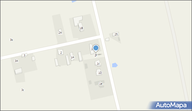 Wilczkowice Dolne, Wilczkowice Dolne, 1f, mapa Wilczkowice Dolne