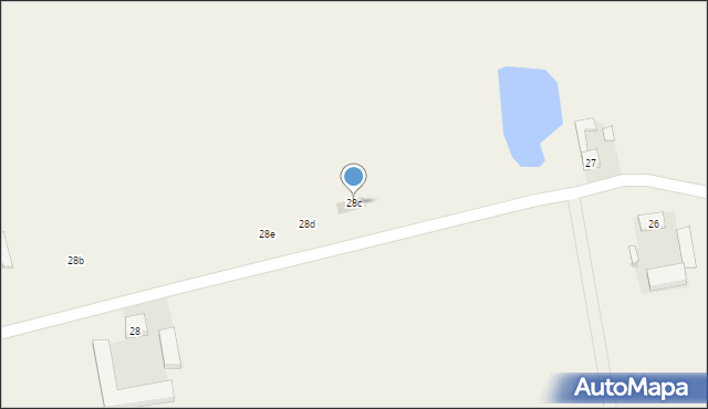 Wilczkowice Dolne, Wilczkowice Dolne, 28c, mapa Wilczkowice Dolne