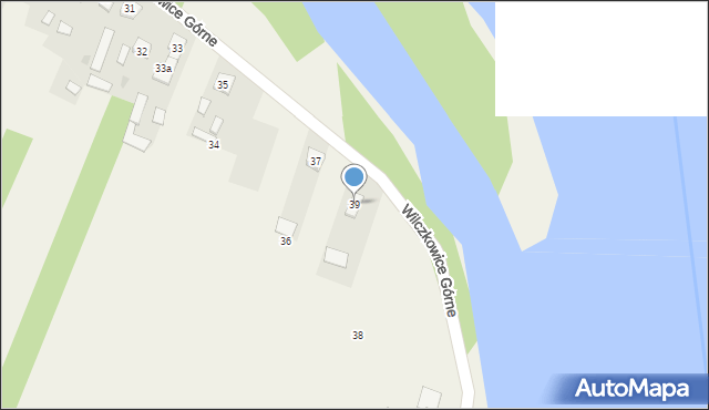 Wilczkowice Górne, Wilczkowice Górne, 39, mapa Wilczkowice Górne