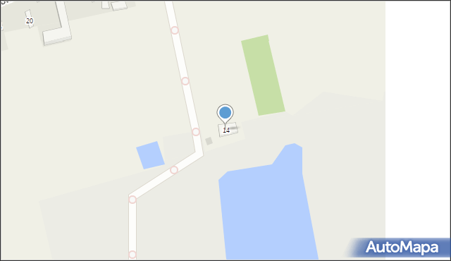 Wilczkowice Górne, Wilczkowice Górne, 14, mapa Wilczkowice Górne