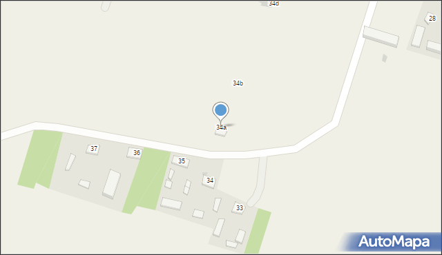 Wilczkowo, Wilczkowo, 34a, mapa Wilczkowo
