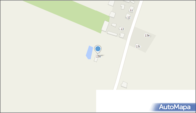 Wilczna, Wilczna, 13b, mapa Wilczna