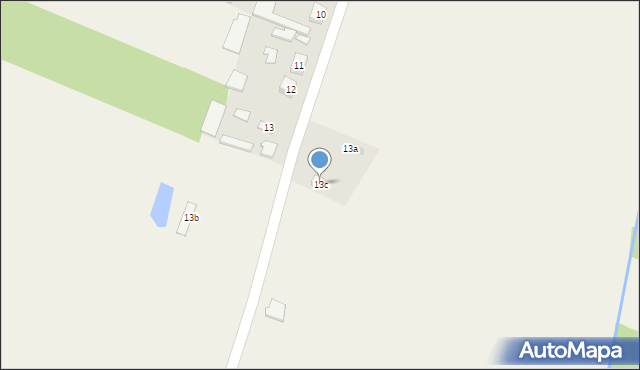 Wilczna, Wilczna, 13c, mapa Wilczna