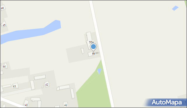 Wilczogęby, Wilczogęby, 55, mapa Wilczogęby
