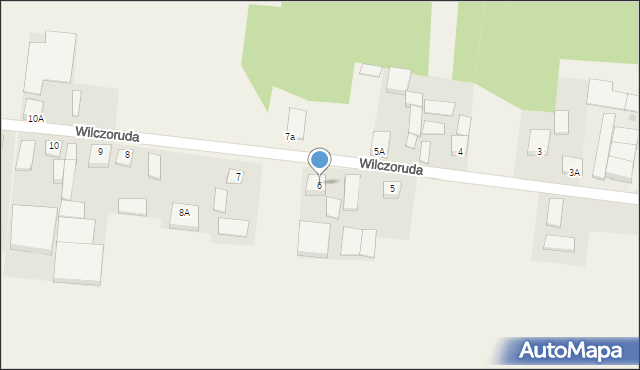 Wilczoruda, Wilczoruda, 6, mapa Wilczoruda