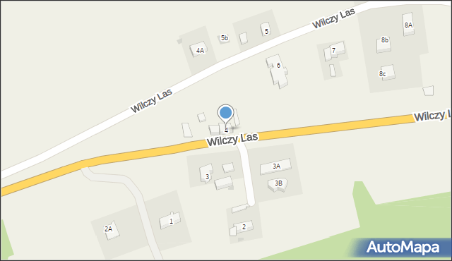 Wilczy Las, Wilczy Las, 4, mapa Wilczy Las