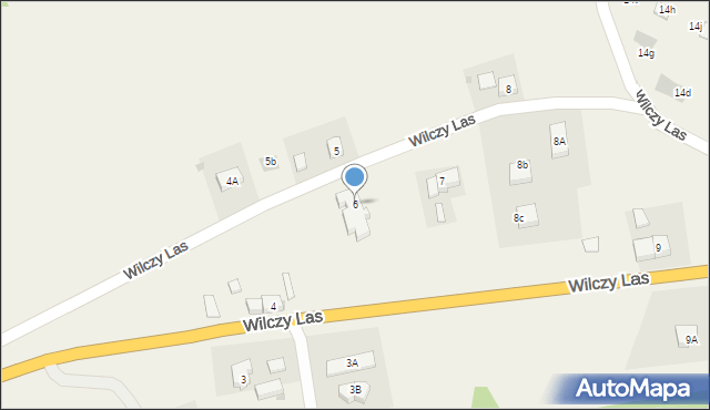 Wilczy Las, Wilczy Las, 6, mapa Wilczy Las