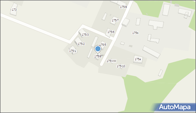 Wilczyce, Wilczyce, 175/4, mapa Wilczyce