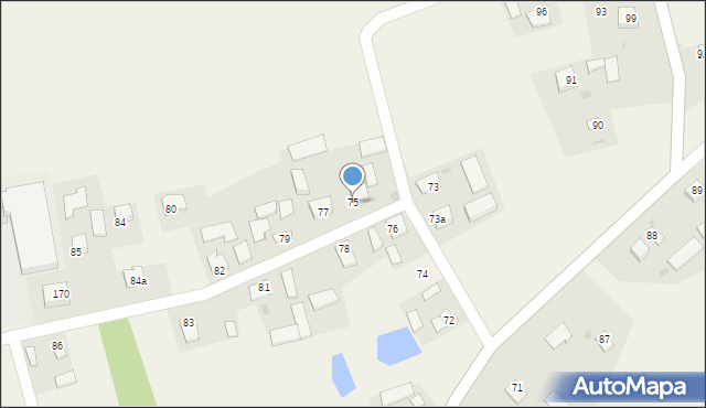 Wilczyce, Wilczyce, 75, mapa Wilczyce