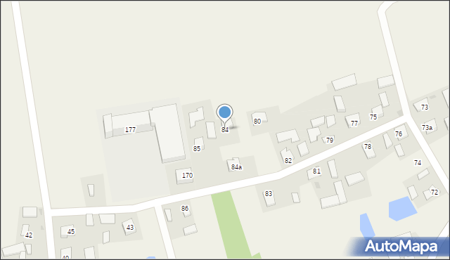 Wilczyce, Wilczyce, 84, mapa Wilczyce