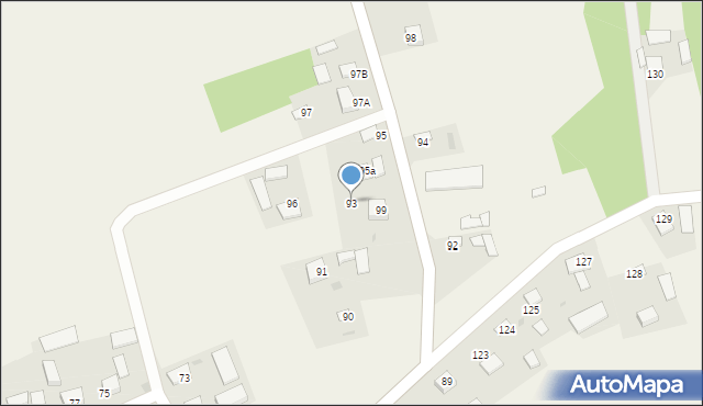 Wilczyce, Wilczyce, 93, mapa Wilczyce