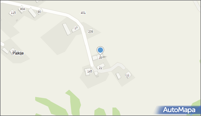 Wilczyce, Wilczyce, 10, mapa Wilczyce