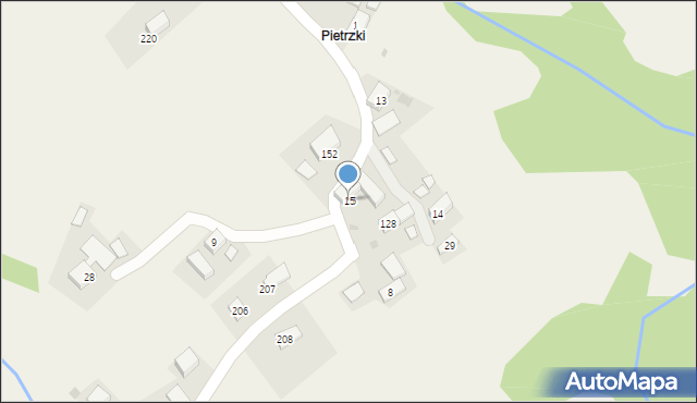 Wilczyce, Wilczyce, 15, mapa Wilczyce